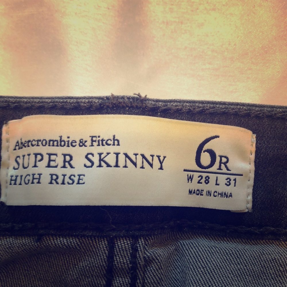 High rise skinny jean Abercrombie